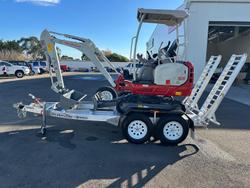 2025 Takeuchi Tb216 Compact Excavator And Trailer Package