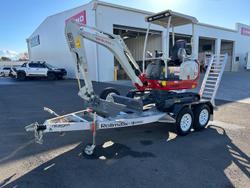 2025 Takeuchi Tb216 Compact Excavator And Trailer Package