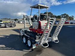 2025 Takeuchi Tb216 Compact Excavator And Trailer Package
