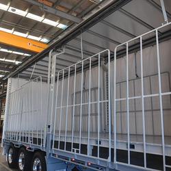 2025 CIMC 34 Pallet Drop Deck Sliding Mezz Posts Curtainsider B Double