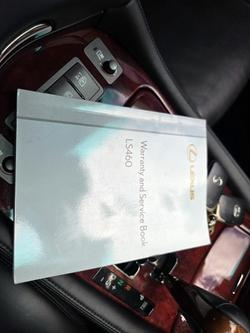 2007 Lexus LS 460 USF40R Silver