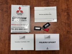 2018 Mitsubishi Pajero Sport GLS QE MY18 4X4 Dual Range Pitch Black