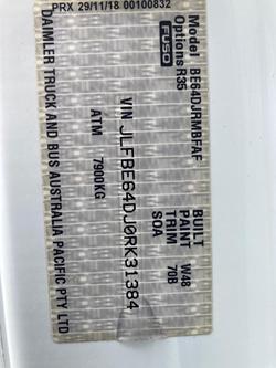 2019 Fuso Rosa White