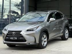 2015 Lexus NX 200t Sports Luxury AGZ15R AWD Titanium