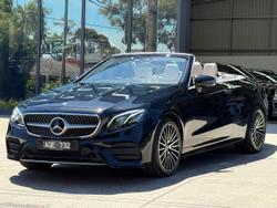 2017 Mercedes-Benz E-Class E300 A238 Obsidian Black