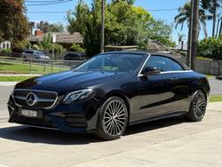 2017 Mercedes-Benz E-Class E300 A238 Obsidian Black