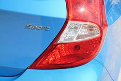 2017 Hyundai Accent Sport RB6 MY18 Blue Lagoon