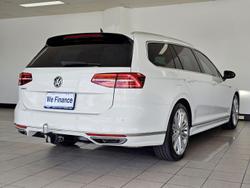 2019 Volkswagen Passat 206TSI R-Line B8 MY19 Four Wheel Drive Pure White