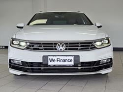 2019 Volkswagen Passat 206TSI R-Line B8 MY19 Four Wheel Drive Pure White