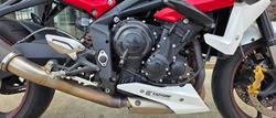 2013 Triumph STREET TRIPLE R (NON ABS) WHITE