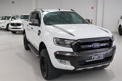 2018 Ford Ranger Wildtrak PX MkII MY18 4X4 Dual Range Frozen White