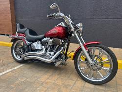 2008 Harley-Davidson Softail Custom 1584 (FXSTC) Softail Red