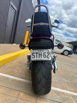 2008 Harley-Davidson Softail Custom 1584 (FXSTC) Softail Red