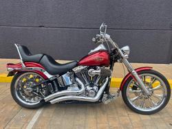 2008 Harley-Davidson Softail Custom 1584 (FXSTC) Softail Red