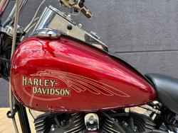 2008 Harley-Davidson Softail Custom 1584 (FXSTC) Softail Red