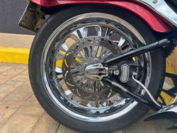 2008 Harley-Davidson Softail Custom 1584 (FXSTC) Softail Red