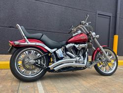 2008 Harley-Davidson Softail Custom 1584 (FXSTC) Softail Red