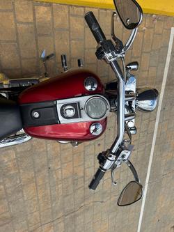 2008 Harley-Davidson Softail Custom 1584 (FXSTC) Softail Red