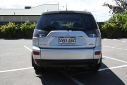2008 Mitsubishi Outlander Platinum Edition ZG MY09 4X4 On Demand Hamilton Silver