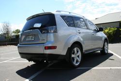 2008 Mitsubishi Outlander Platinum Edition ZG MY09 4X4 On Demand Hamilton Silver
