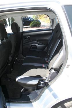 2008 Mitsubishi Outlander Platinum Edition ZG MY09 4X4 On Demand Hamilton Silver