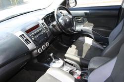 2008 Mitsubishi Outlander Platinum Edition ZG MY09 4X4 On Demand Hamilton Silver