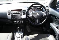 2008 Mitsubishi Outlander Platinum Edition ZG MY09 4X4 On Demand Hamilton Silver