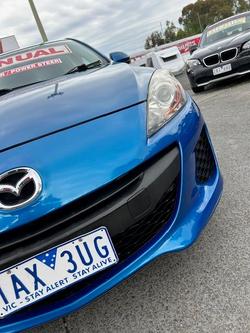 2013 Mazda 3 Neo BL Series 2 MY13 Sky Blue