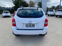 2009 Hyundai Tucson City SX JM MY09 Noble White