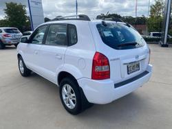 2009 Hyundai Tucson City SX JM MY09 Noble White