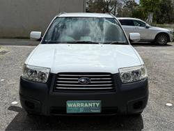 2007 Subaru Forester X 79V MY07 AWD Pure White