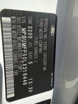 2020 Ford Ranger XLS