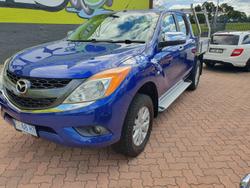 2011 Mazda BT-50 XTR Hi-Rider UP 4x2 Aurora Blue