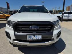 2021 Ford Ranger Wildtrak PX MkIII MY21.75 4X4 Dual Range Alabaster White