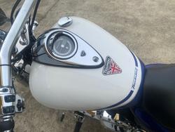 2010 Triumph THUNDERBIRD White