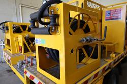 2003 Isuzu N Series NPS 300 Fire Truck Yellow