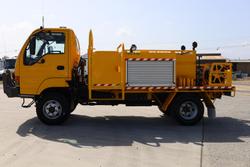 2003 Isuzu N Series NPS 300 Fire Truck Yellow