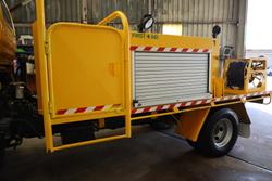 2003 Isuzu N Series NPS 300 Fire Truck Yellow