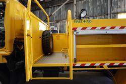2003 Isuzu N Series NPS 300 Fire Truck Yellow