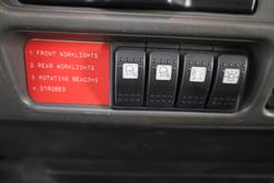 2003 Isuzu Nps NPS300 4x4 Fire Truck Yellow