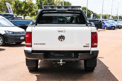 2019 Volkswagen Amarok TDI580 Highline Black 2H MY19 4X4 Constant Candy White