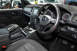 2019 Volkswagen Amarok TDI580 Highline Black 2H MY19 4X4 Constant Candy White