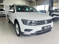 2017 Volkswagen Tiguan 132TSI Comfortline 5N MY17 Four Wheel Drive Pure White