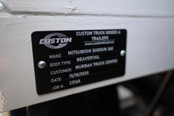 2025 Fuso Shogun FS76 8x4 360 Beavertail White