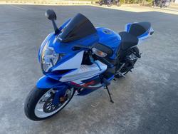 2013 Suzuki GSX-R600 Celestial Blue