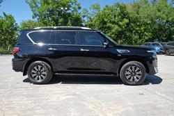 2022 Nissan Patrol Ti-L Y62 MY22 4X4 Dual Range Black Obsidian