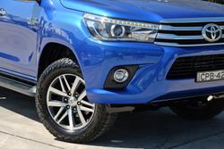 2018 Toyota Hilux SR5 GUN126R 4X4 Dual Range Nebula Blue