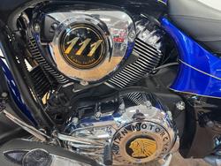 2018 Indian ROADMASTER ELITE Cobalt Candy/Black24k Gold Tri