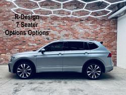 2020 Volkswagen Tiguan 162TSI Highline Allspace 5N MY20 Four Wheel Drive Pyrite Silver