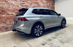 2020 Volkswagen Tiguan 162TSI Highline Allspace 5N MY20 Four Wheel Drive Pyrite Silver